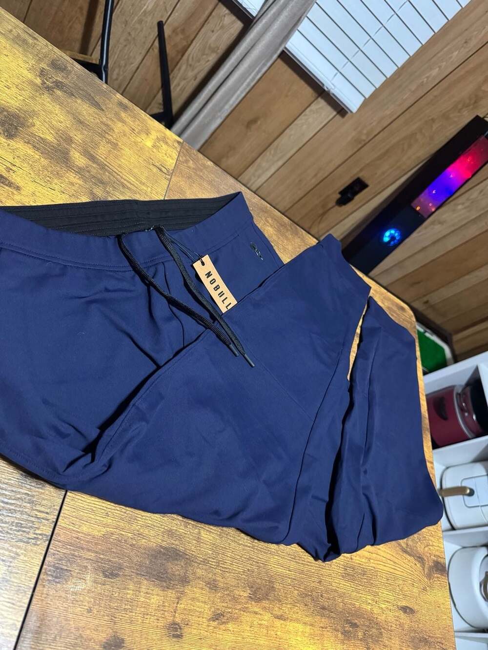 NOBULL Men's Gamechanger Jogger Navy Blue Size 36x32